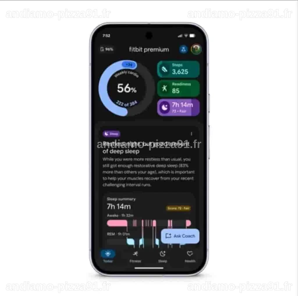Google Health prend le relais de Fitbit avec un coach IA personnalisé