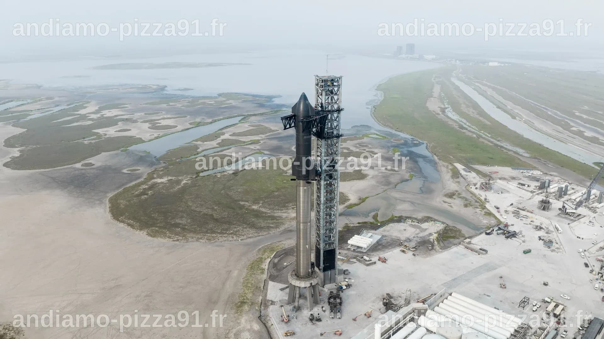 SpaceX's Starship looks amazing stacked for launch in these photos | Space