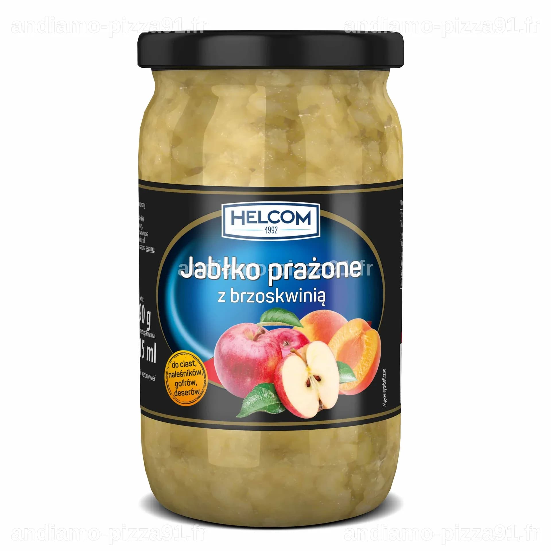 Jabłka prażone, owoce w żelu | Helcom